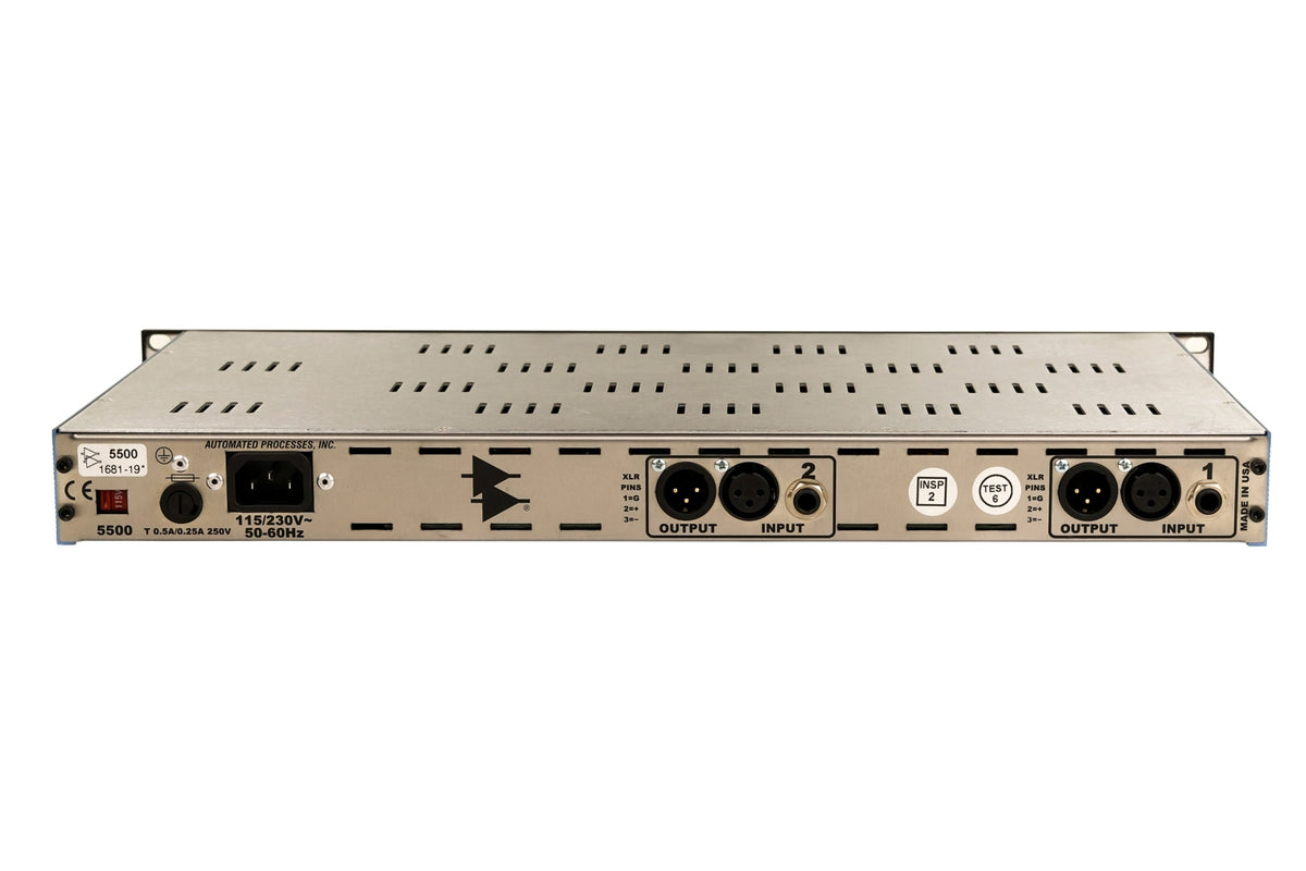 API 5500 Stereo 4-Band Dual Equalizer #1681-19 (Used)