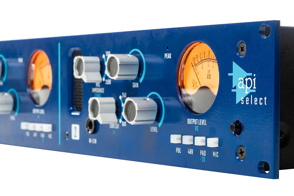 API Select T12 2-Channel Tube Microphone Preamplifier