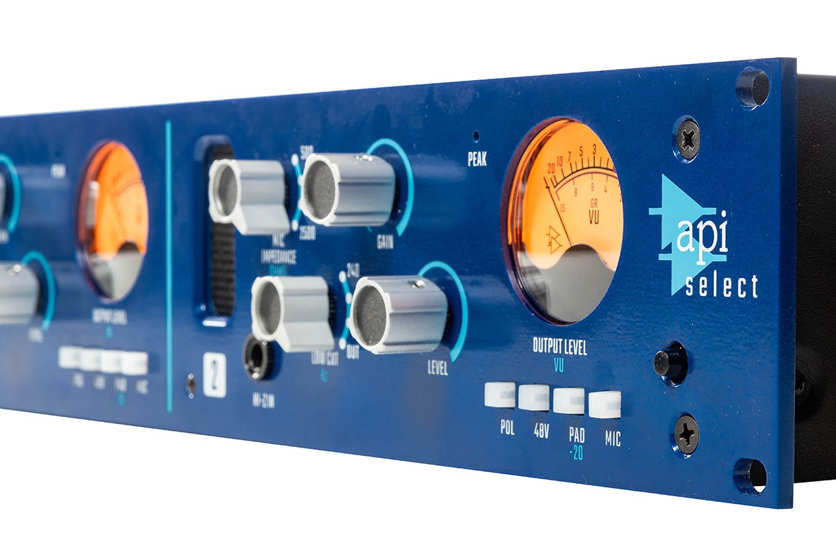 API Select T12 2-Channel Tube Microphone Preamplifier