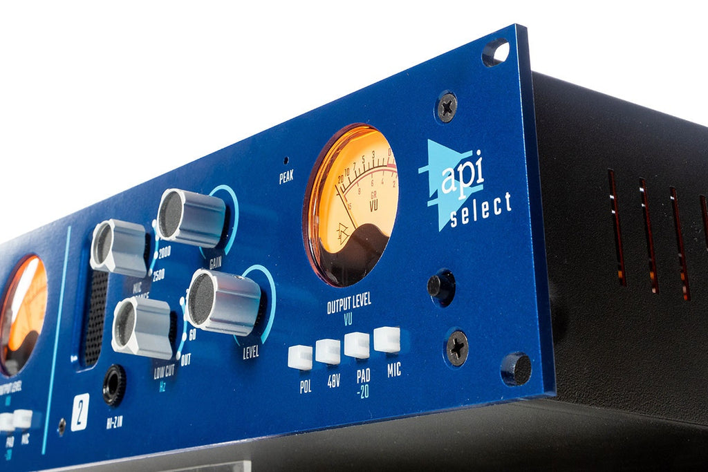 API Select T12 2-Channel Tube Microphone Preamplifier