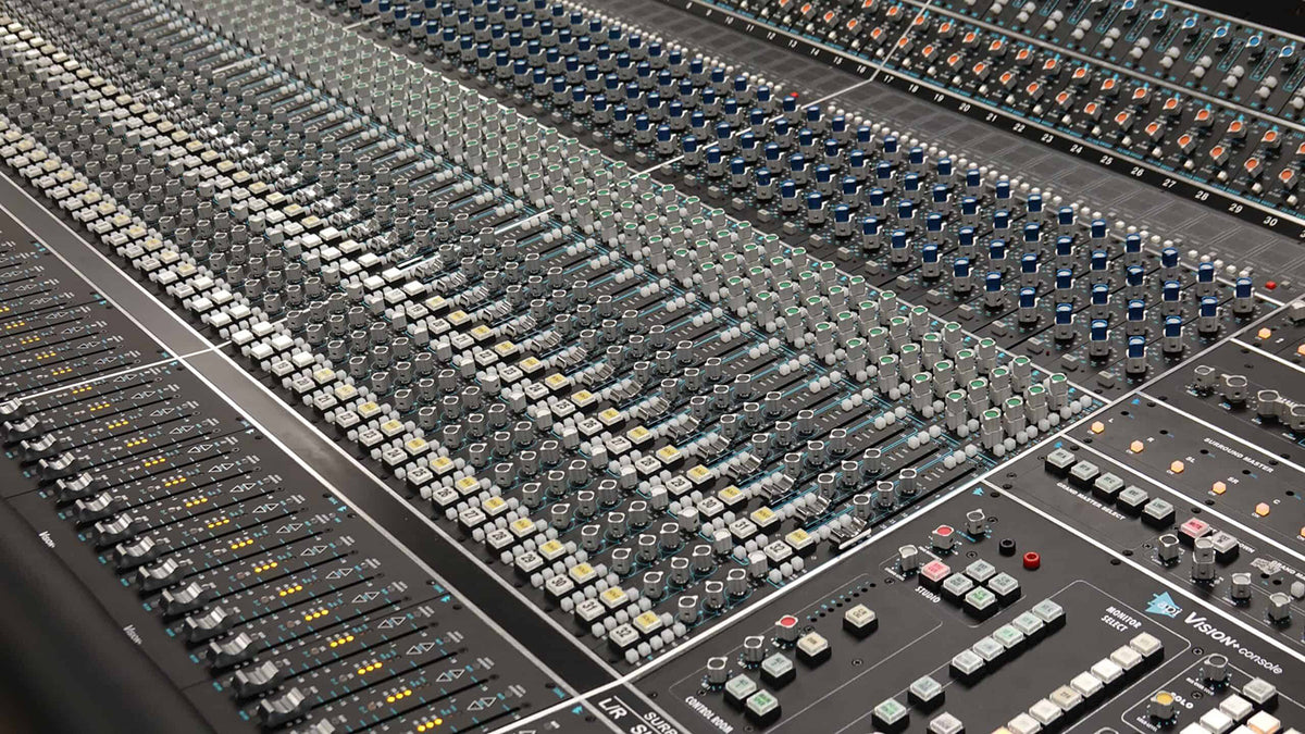 API Vision+ Analog Recording Console