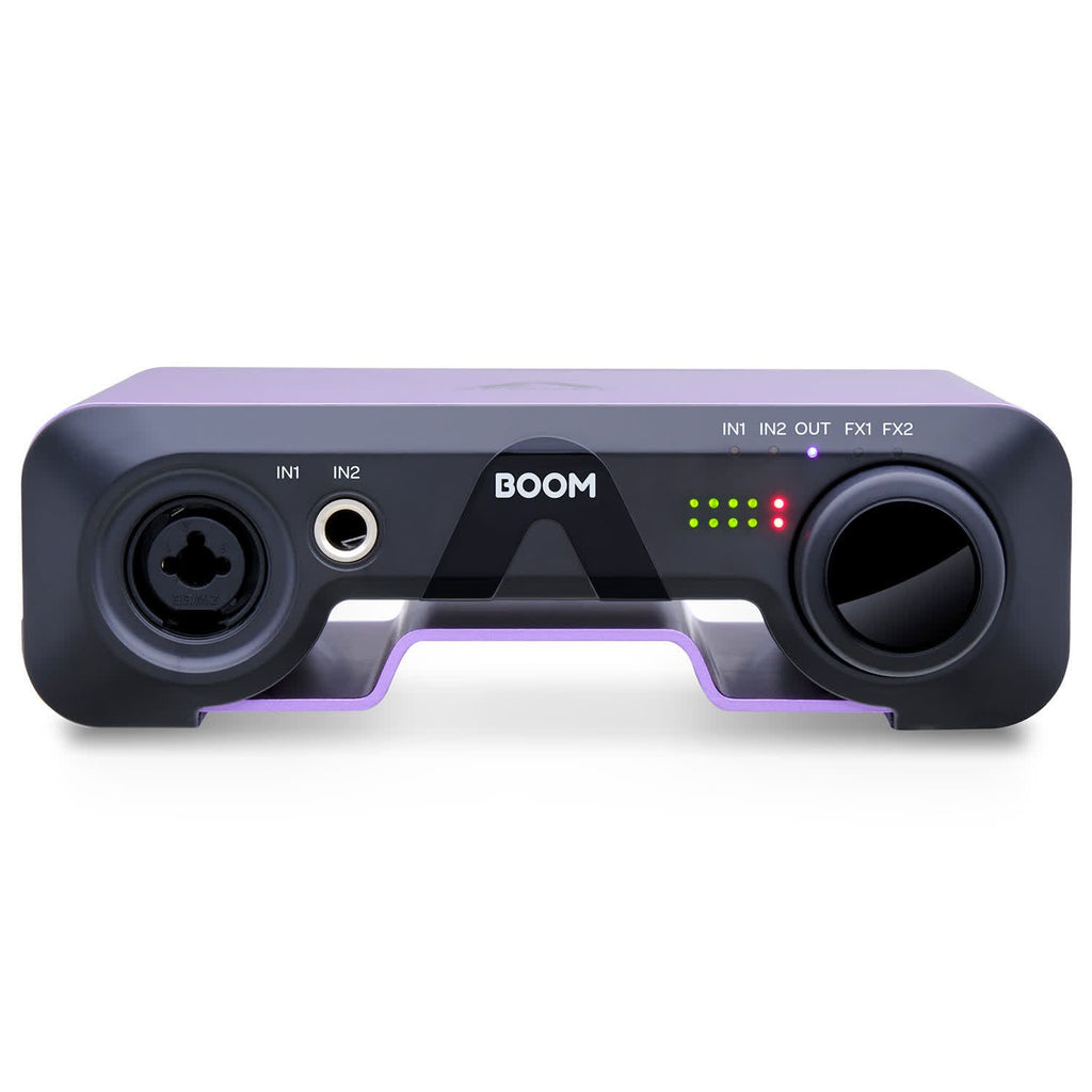 Apogee BOOM 2x2 USB Audio Interface with Built-in Hardware DSP