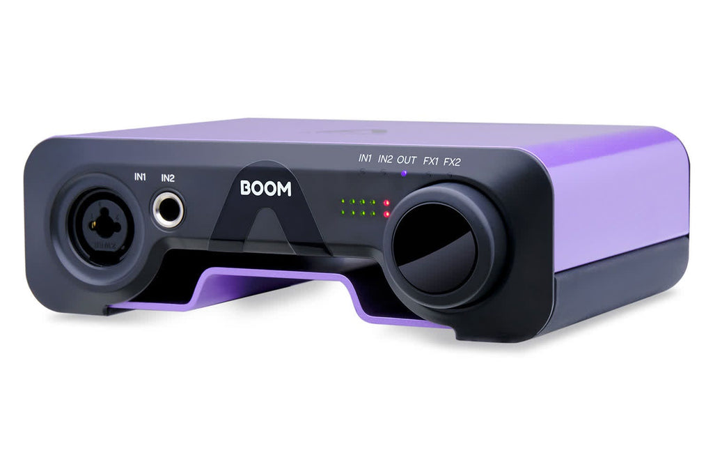 Apogee BOOM 2x2 USB Audio Interface with Built-in Hardware DSP
