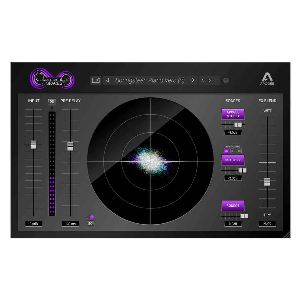 Apogee Clearmountain's Spaces Plug-in - Electronic Delivery