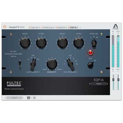 Apogee FX Rack Pultec EQP-1A - Electronic Delivery
