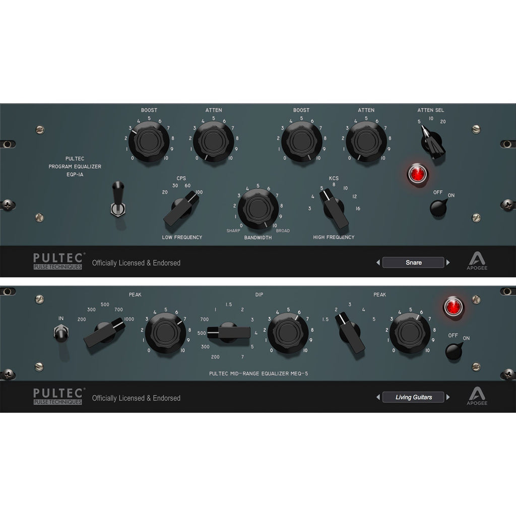 Apogee FX Rack Pultec Bundle - Electronic Delivery