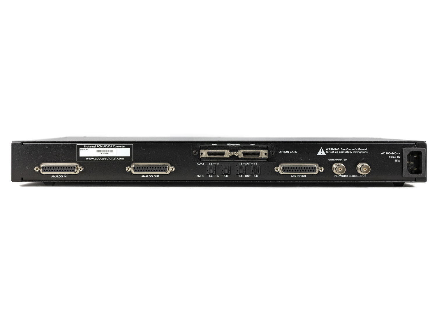 Apogee Rosetta 800-192 w/X-Symphony #R87218 (Used) – Vintage King