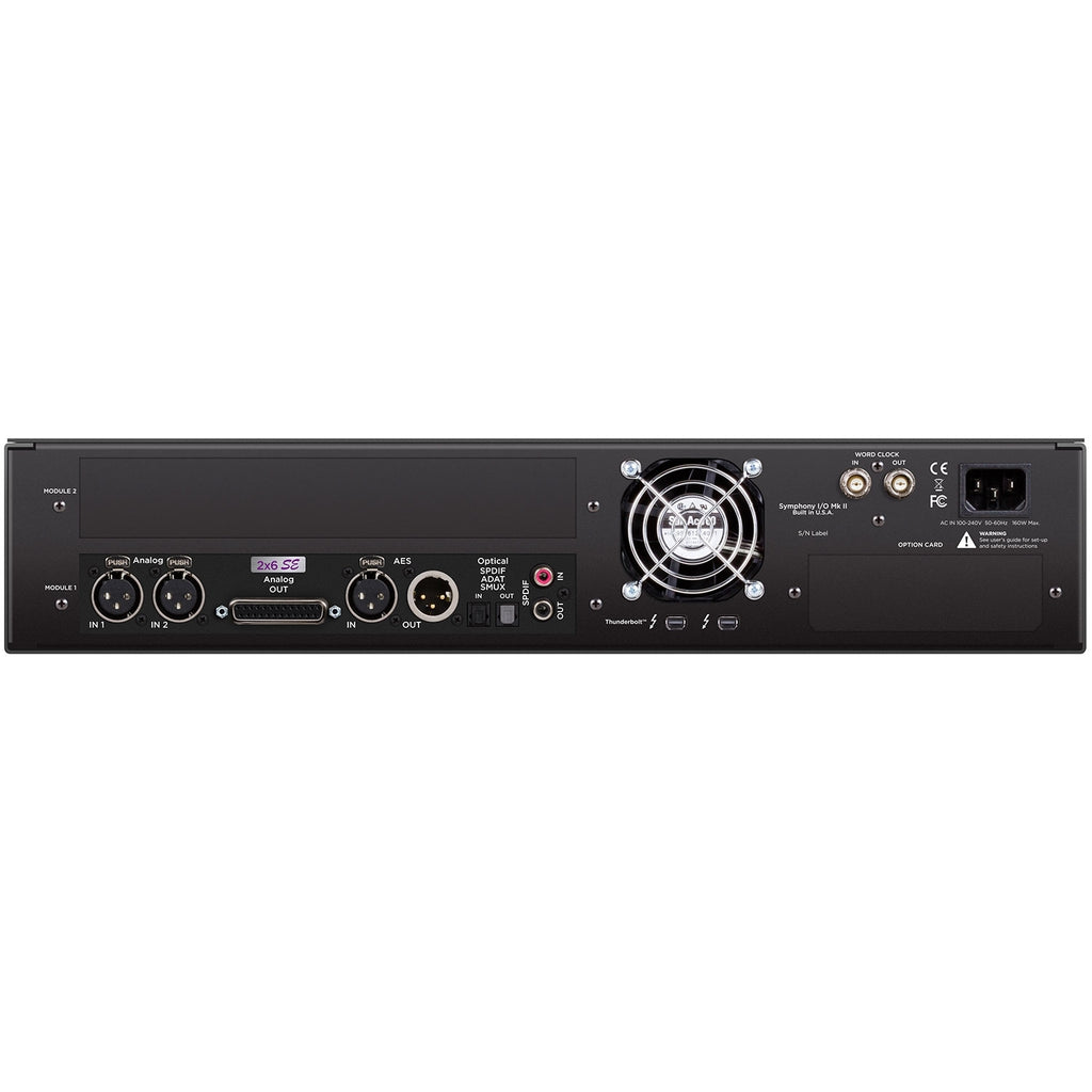 Apogee Symphony I/O MKII Thunderbolt Interface 2x6 SE (Demo Deal)