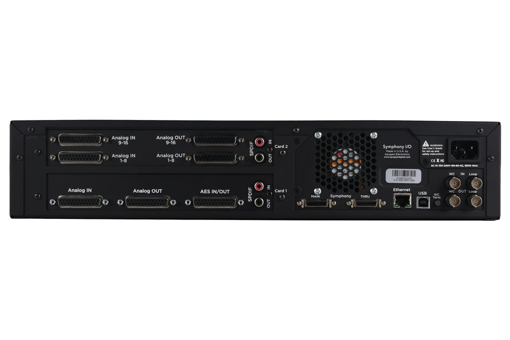 Apogee Symphony I/O MKI 24x24 Analog I/O and 8 AES #SYAB002204 (Used)