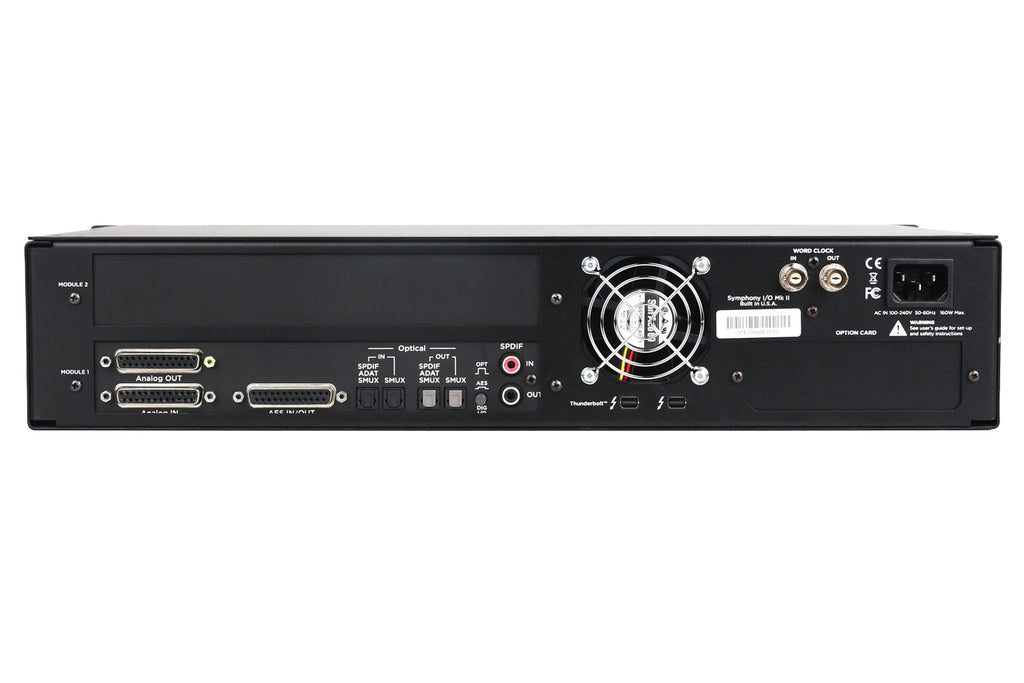 Apogee Symphony I/O MKII Thunderbolt Interface with 8x8 Analog Preamp/8x8 AES #STE1016063510 (Used)