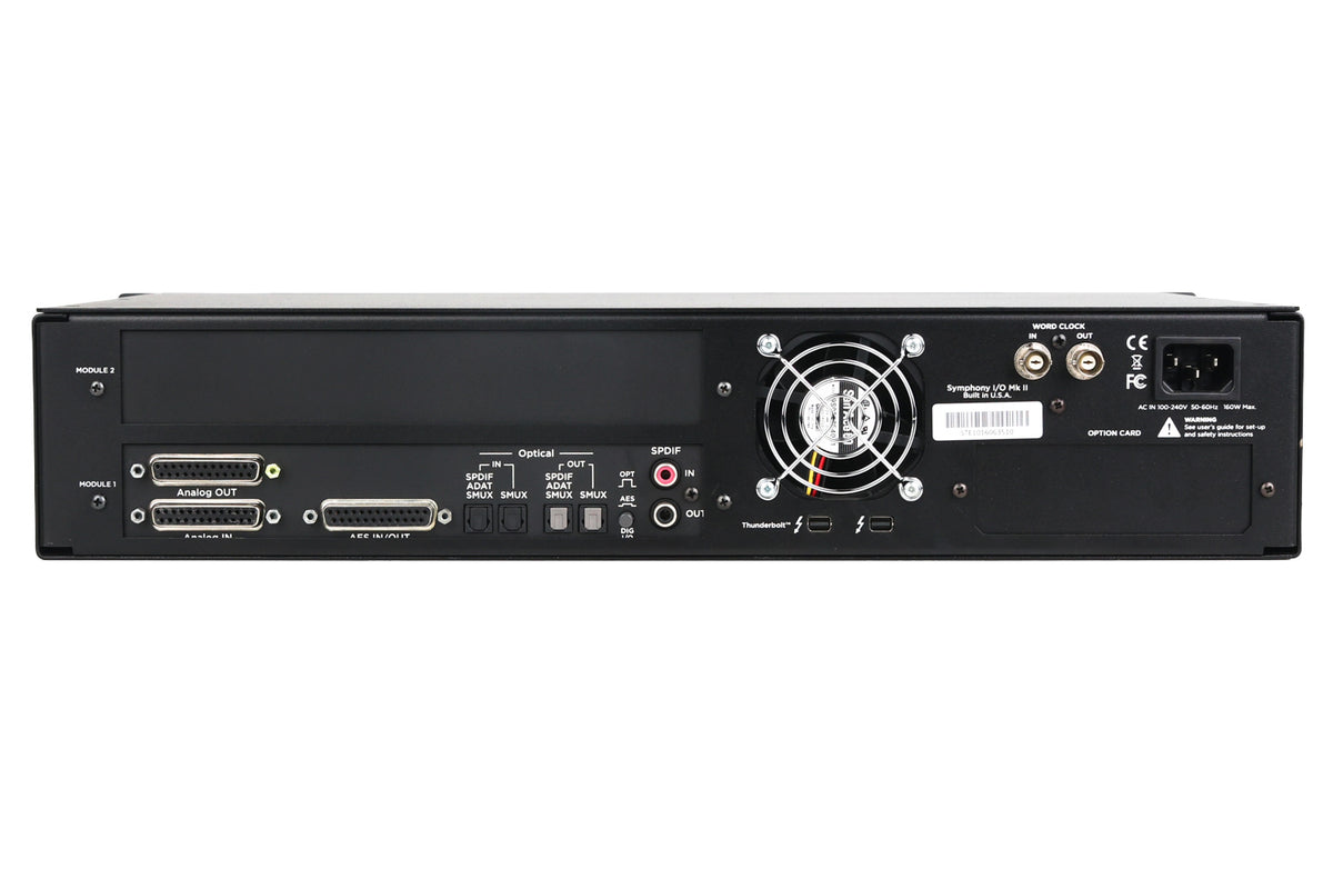Apogee Symphony I/O MKII Thunderbolt Interface with 8x8 Analog Preamp/8x8 AES #STE1016063510 (Used)