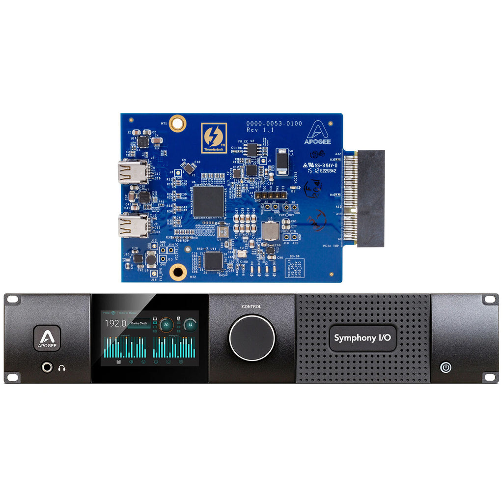 Apogee Symphony I/O Mk II Pro Tools HDX Interface with Thunderbolt Option Card (Demo Deal)