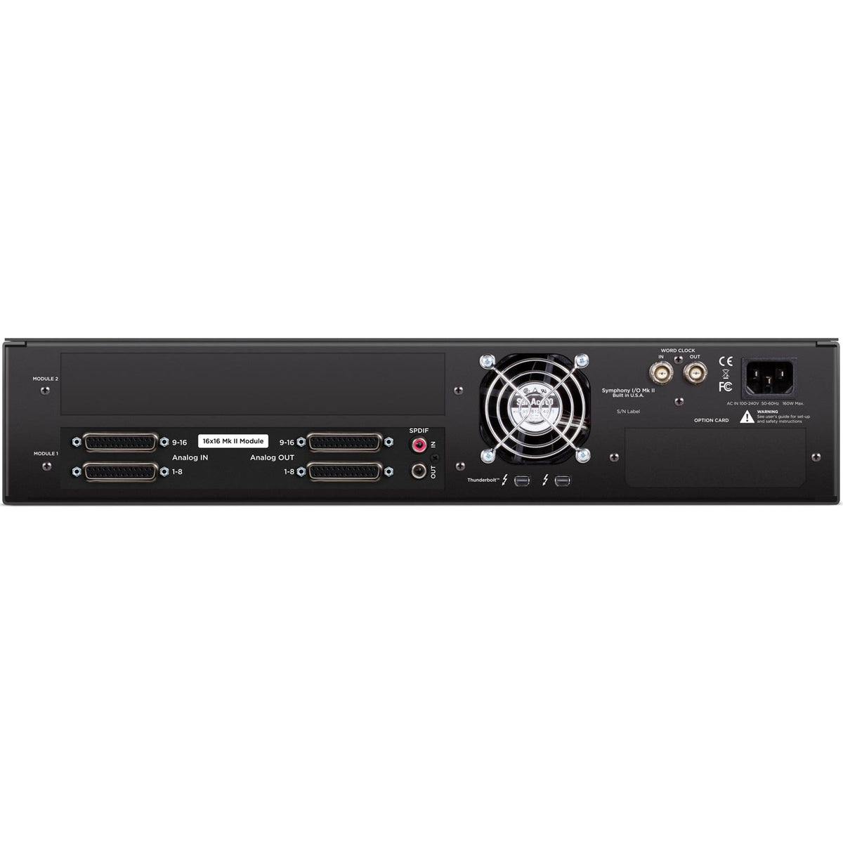 Apogee Symphony I/O MKII Thunderbolt Interface 16x16