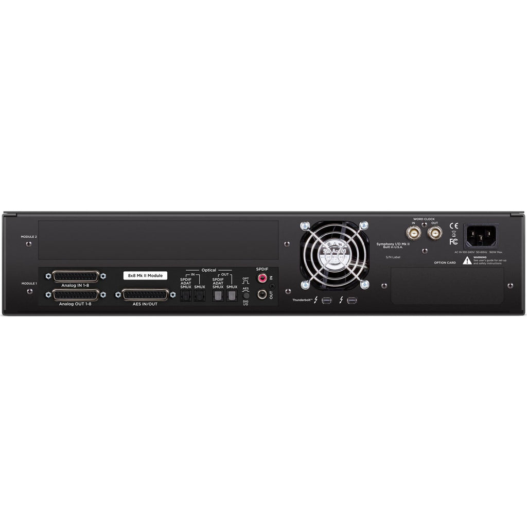 Apogee Symphony I/O MKII Thunderbolt Interface 8x8