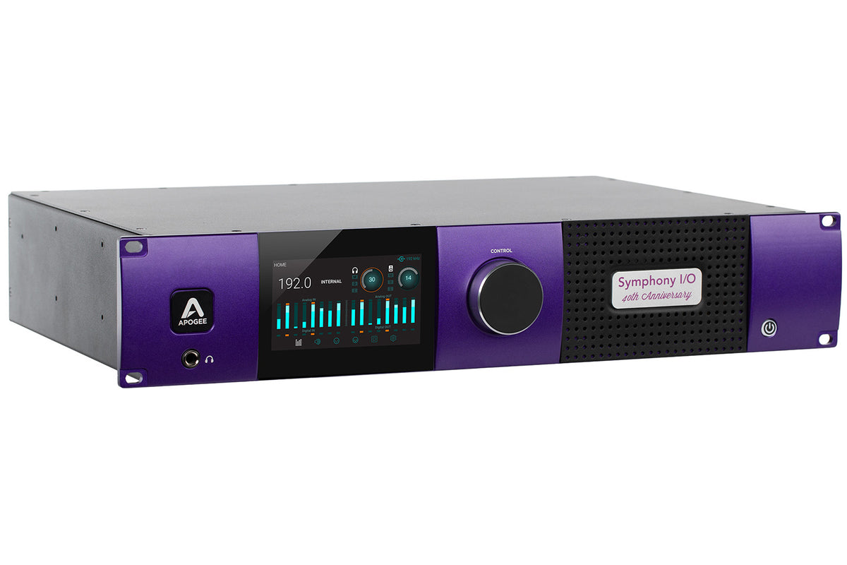 Apogee Symphony I/O MKII Thunderbolt 3 Interface with Special Edition 16 Analog I/O - Anniversary Edition