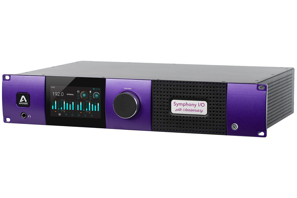 Apogee Symphony I/O MKII Thunderbolt 3 Interface with Special Edition 32 Analog I/O - Anniversary Edition