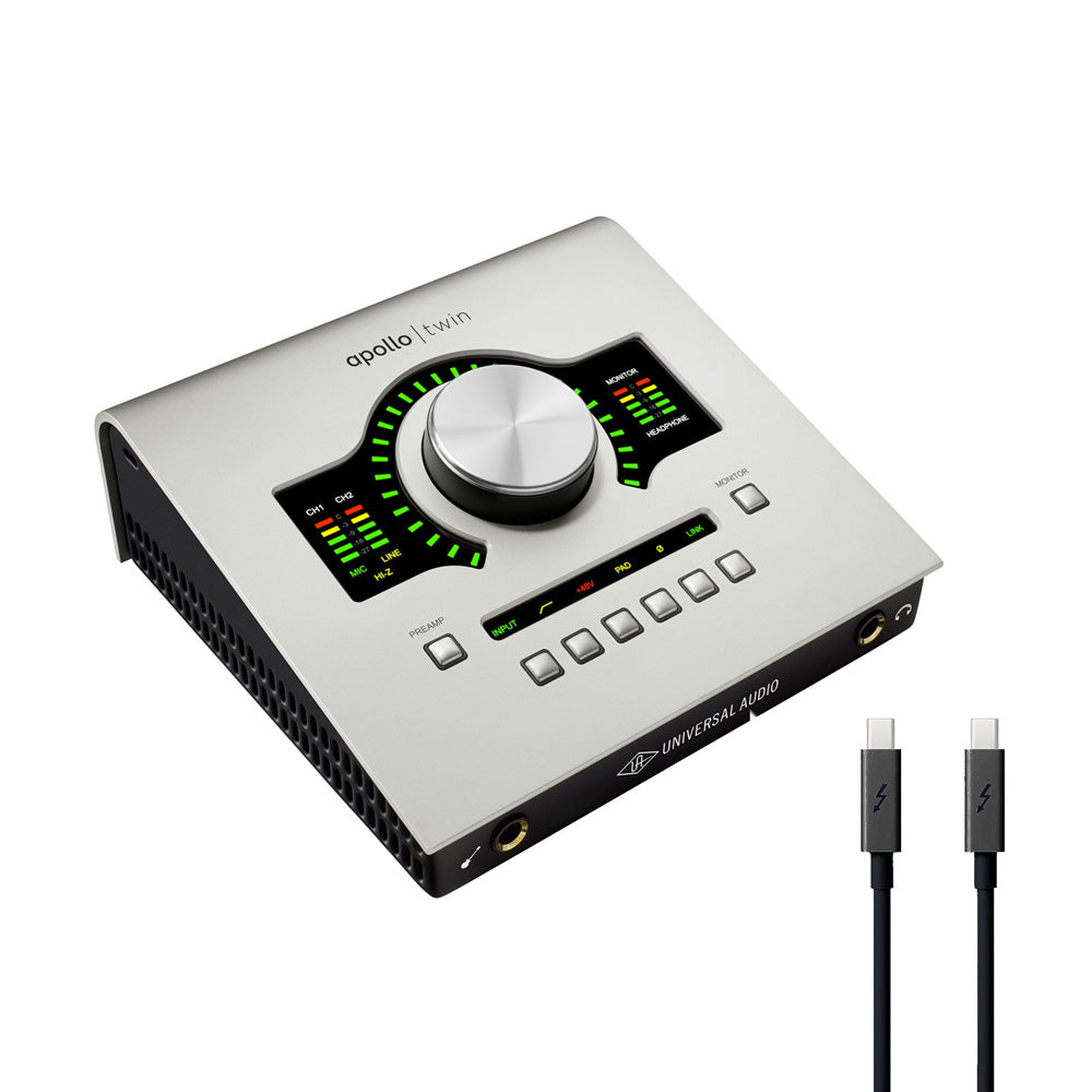 Universal Audio Apollo Twin DUO MKI w/ FREE Thunderbolt Cable