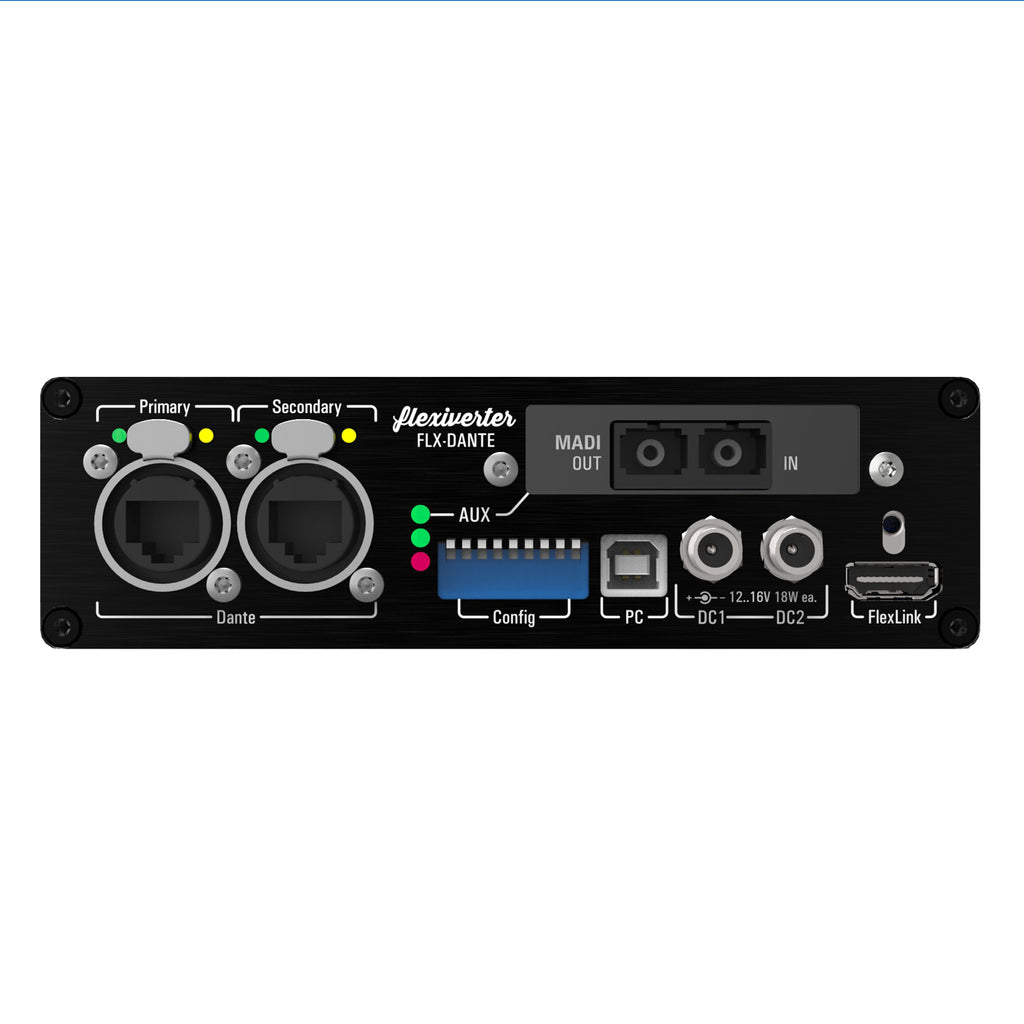 Appsys ProAudio Flexiverter FLX-DANTE 64-Channel Dante Digital Audio Converter