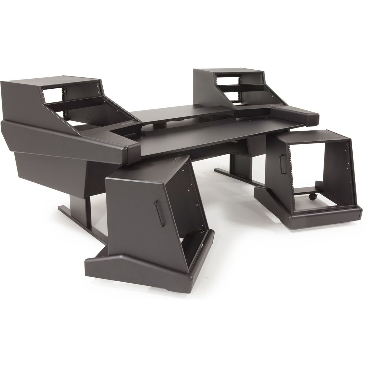 Argosy Dual15K Keyboard Desk with 825 Racks