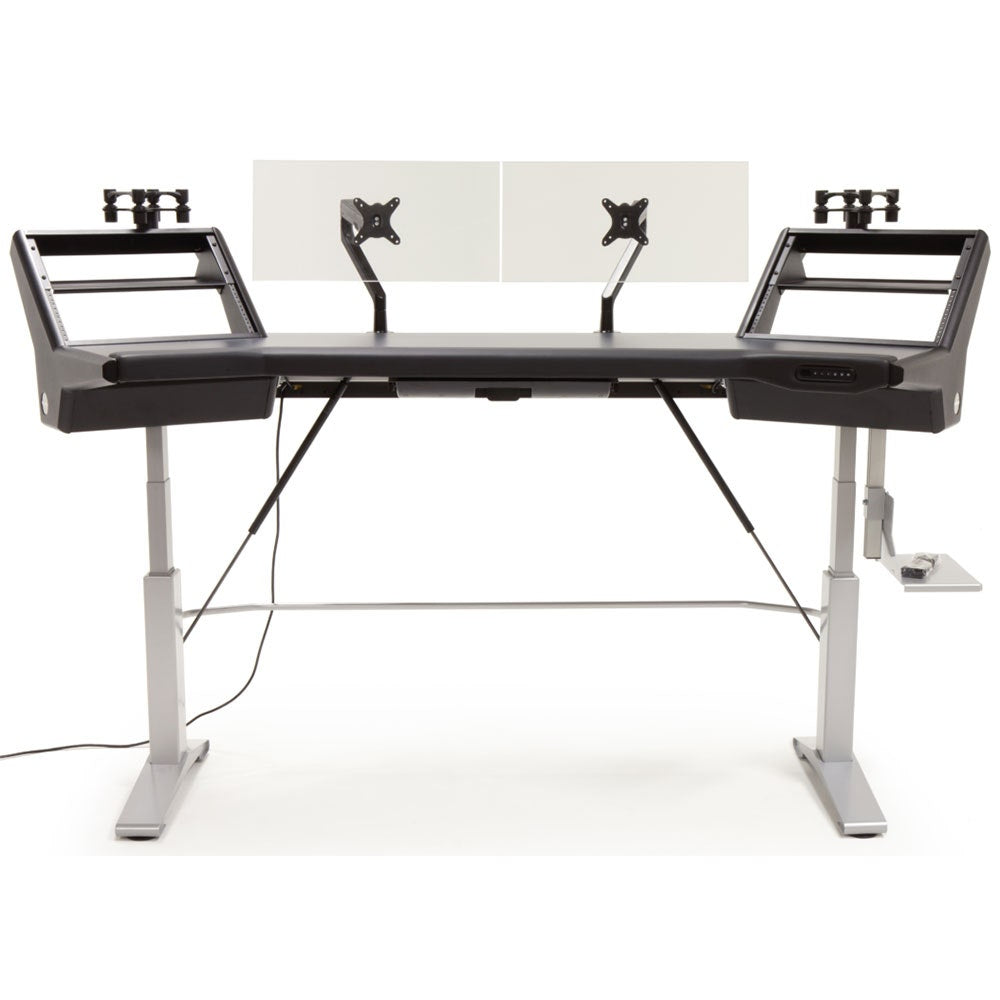Argosy HALO.SE2 Ultimate Sit-Stand Workstation Desk - Fingerprint Resistant Black