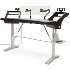 Argosy HALO.SE2 Ultimate Sit-Stand Workstation Desk - Fingerprint Resistant Black