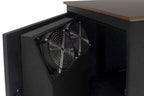 Argosy IsoBox PRO 18RU Sound Isolation Cabinet - Red Oak Trim, Left Door Swing