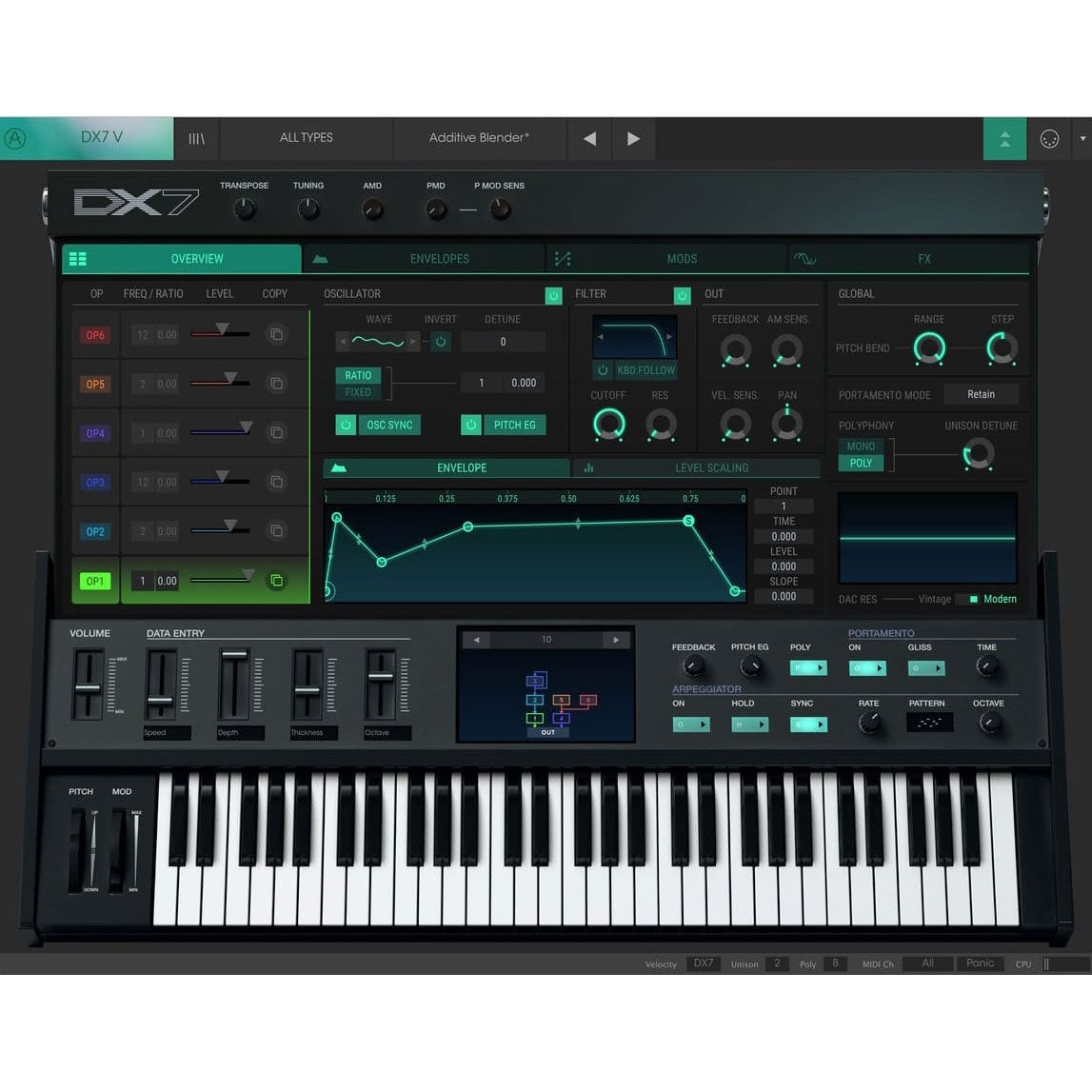 Arturia DX7 V