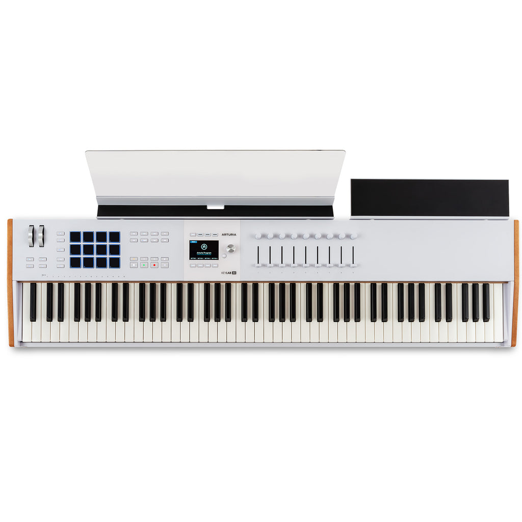 Arturia KeyLab 88 Mk3 88-Key MIDI Keyboard Controller - White