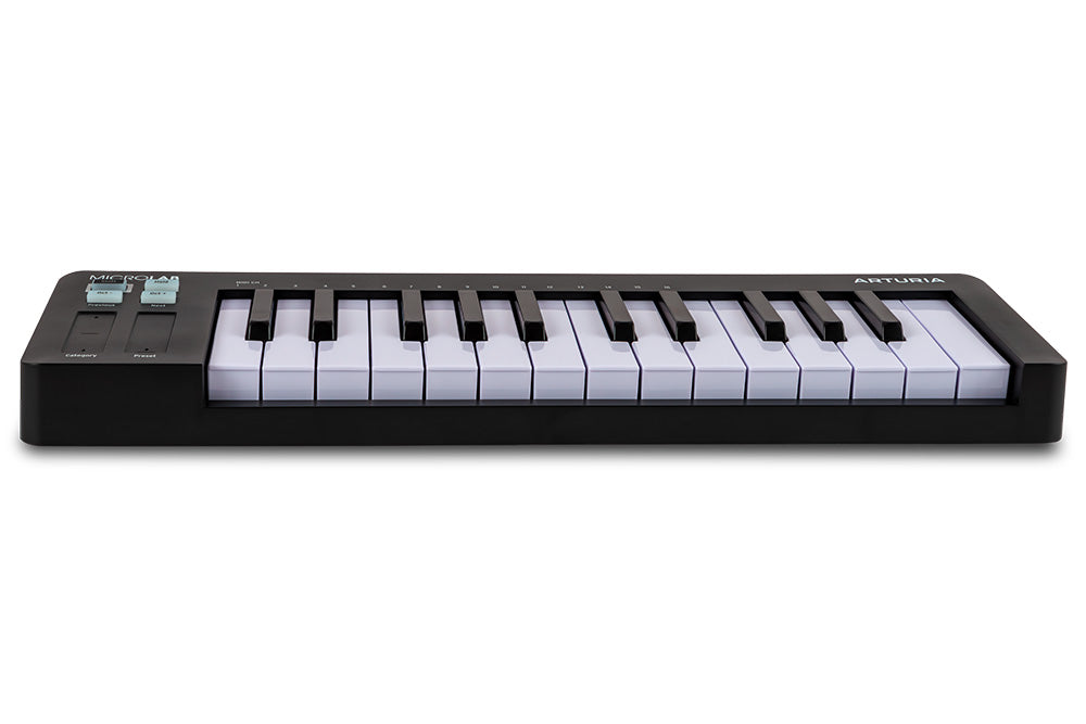 Arturia MicroLab mk3 Portable MIDI Controller - Black