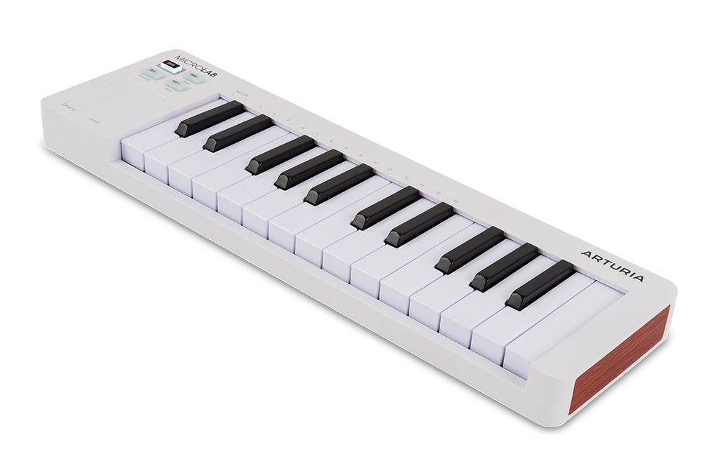 Arturia MicroLab mk3 Portable MIDI Controller - White