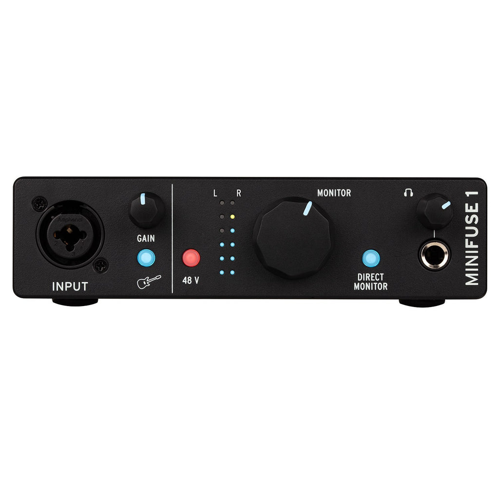 Arturia MiniFuse 1 USB-C Audio Interface - Black