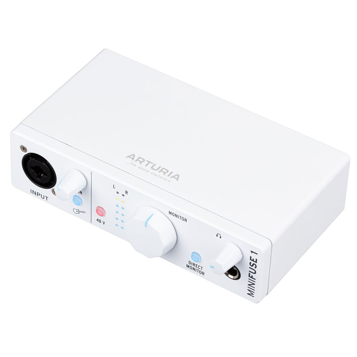 Arturia MiniFuse 1 USB-C Audio Interface - White