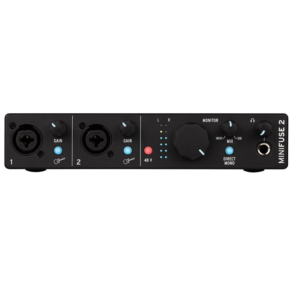 Arturia MiniFuse 2 USB-C Audio Interface - Black