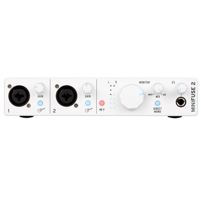 Arturia MiniFuse 2 USB-C Audio Interface - White