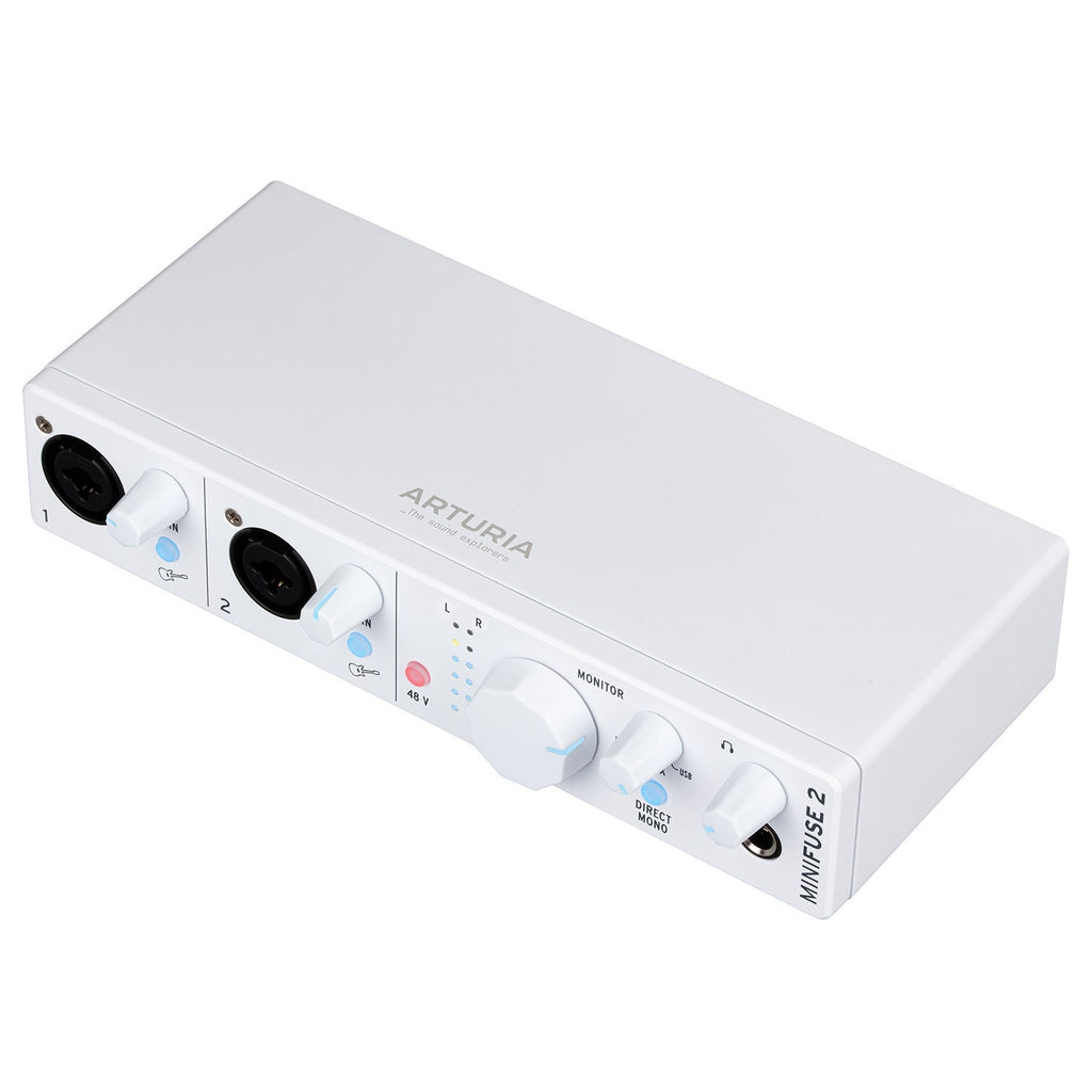 Arturia MiniFuse 2 USB-C Audio Interface - White