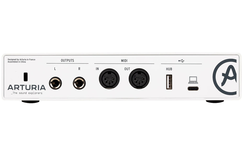 Arturia MiniFuse 2 USB-C Audio Interface - White