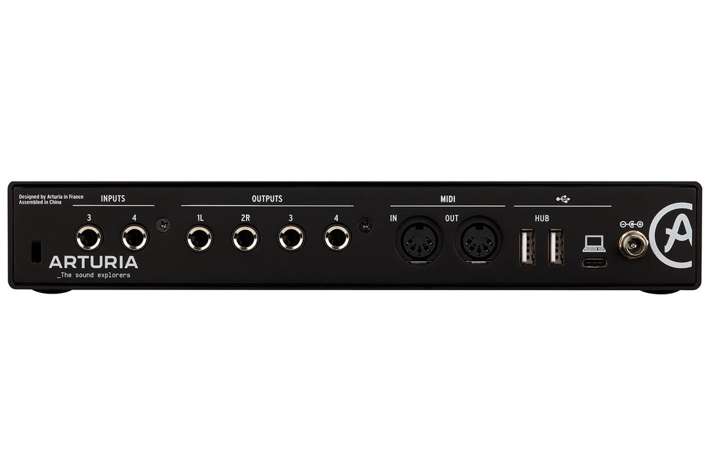 Arturia MiniFuse 4 USB-C Audio Interface - Black