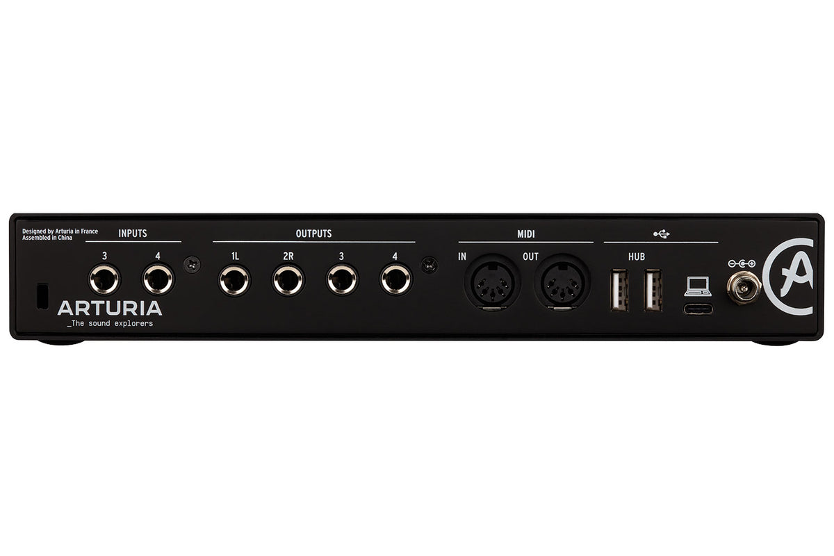 Arturia MiniFuse 4 USB-C Audio Interface - Black