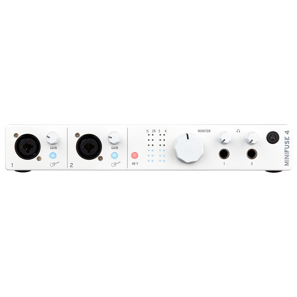Arturia MiniFuse 4 USB-C Audio Interface - White