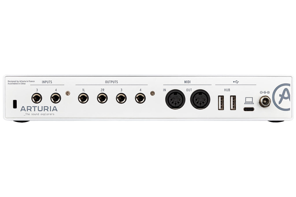 Arturia MiniFuse 4 USB-C Audio Interface - White