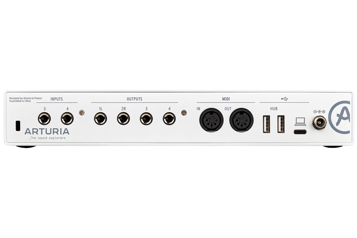 Arturia MiniFuse 4 USB-C Audio Interface - White