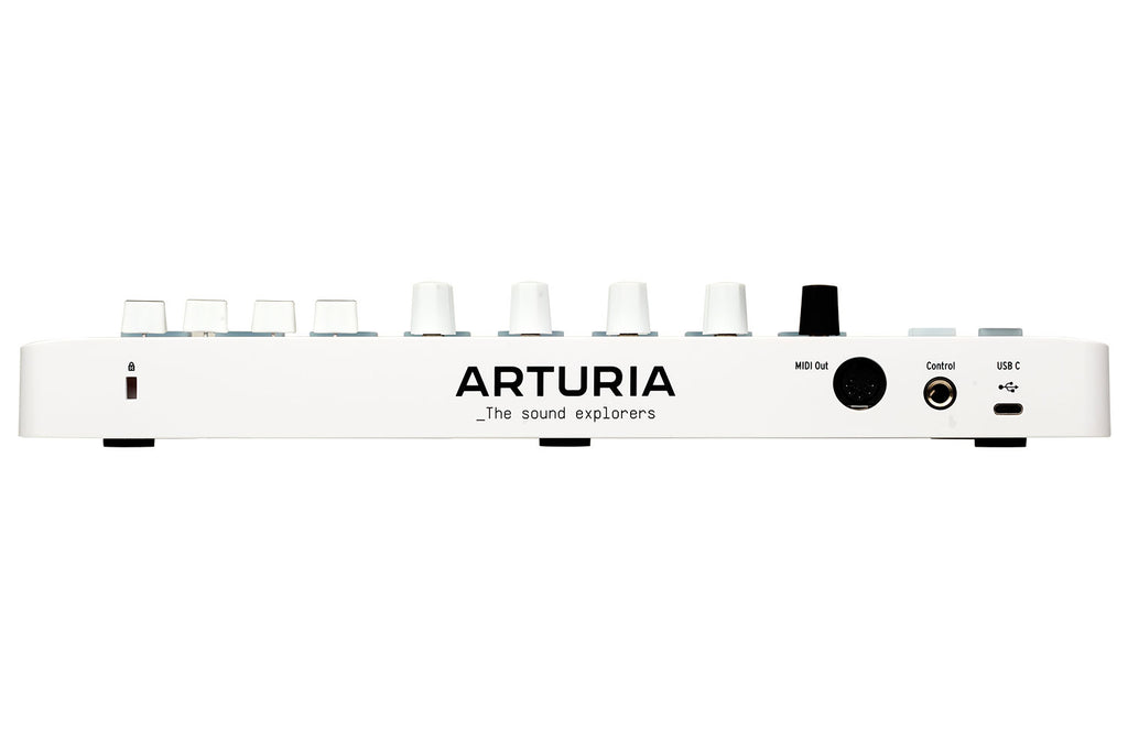 Arturia MiniLab 3 25-Note Compact MIDI Keyboard and Pad Controller - White