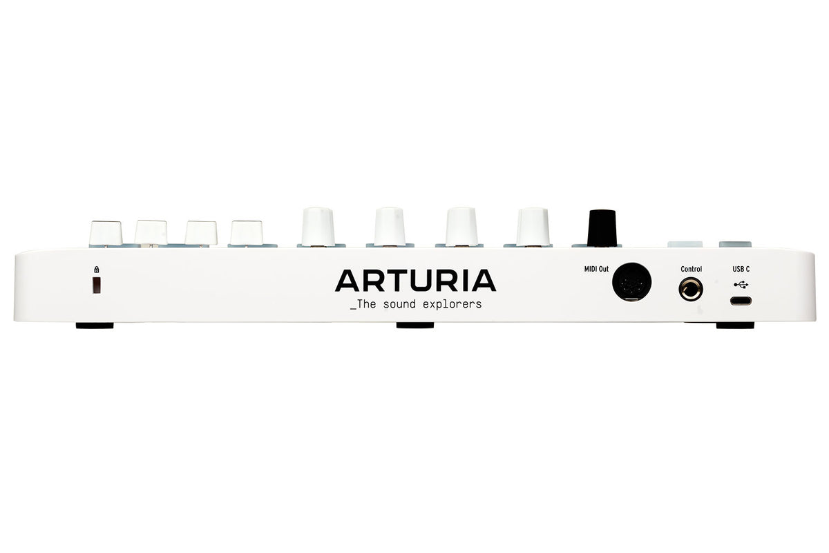 Arturia MiniLab 3 25-Note Compact MIDI Keyboard and Pad Controller - White