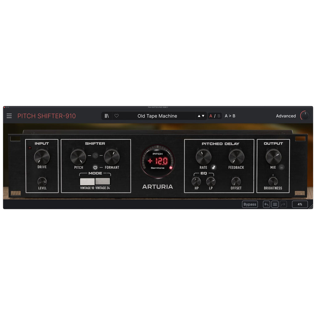 Arturia Pitch SHIFTER-910 Virtual Harmonics Sculptor - Electronic Delivery