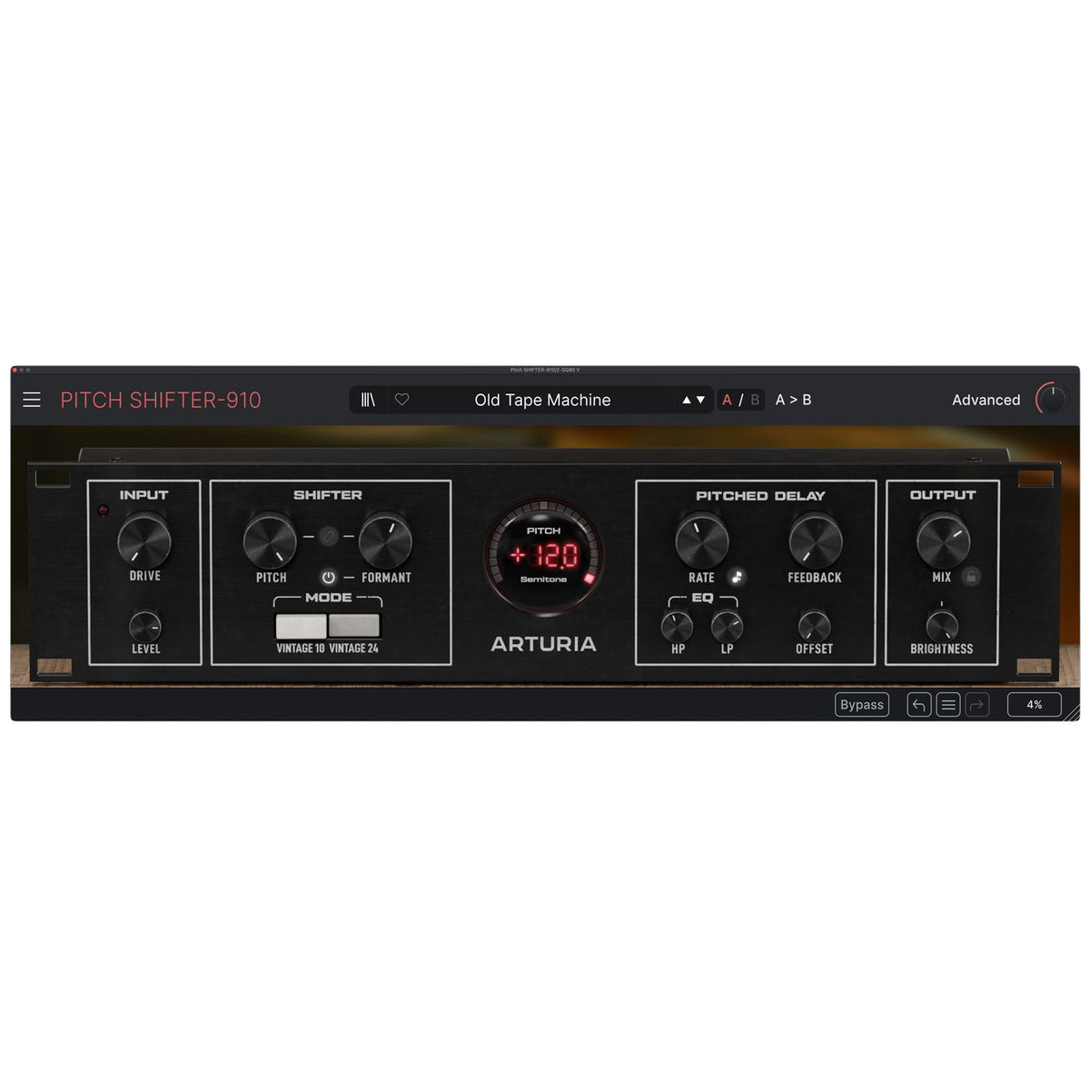 Arturia Pitch SHIFTER-910 Virtual Harmonics Sculptor - Electronic Delivery