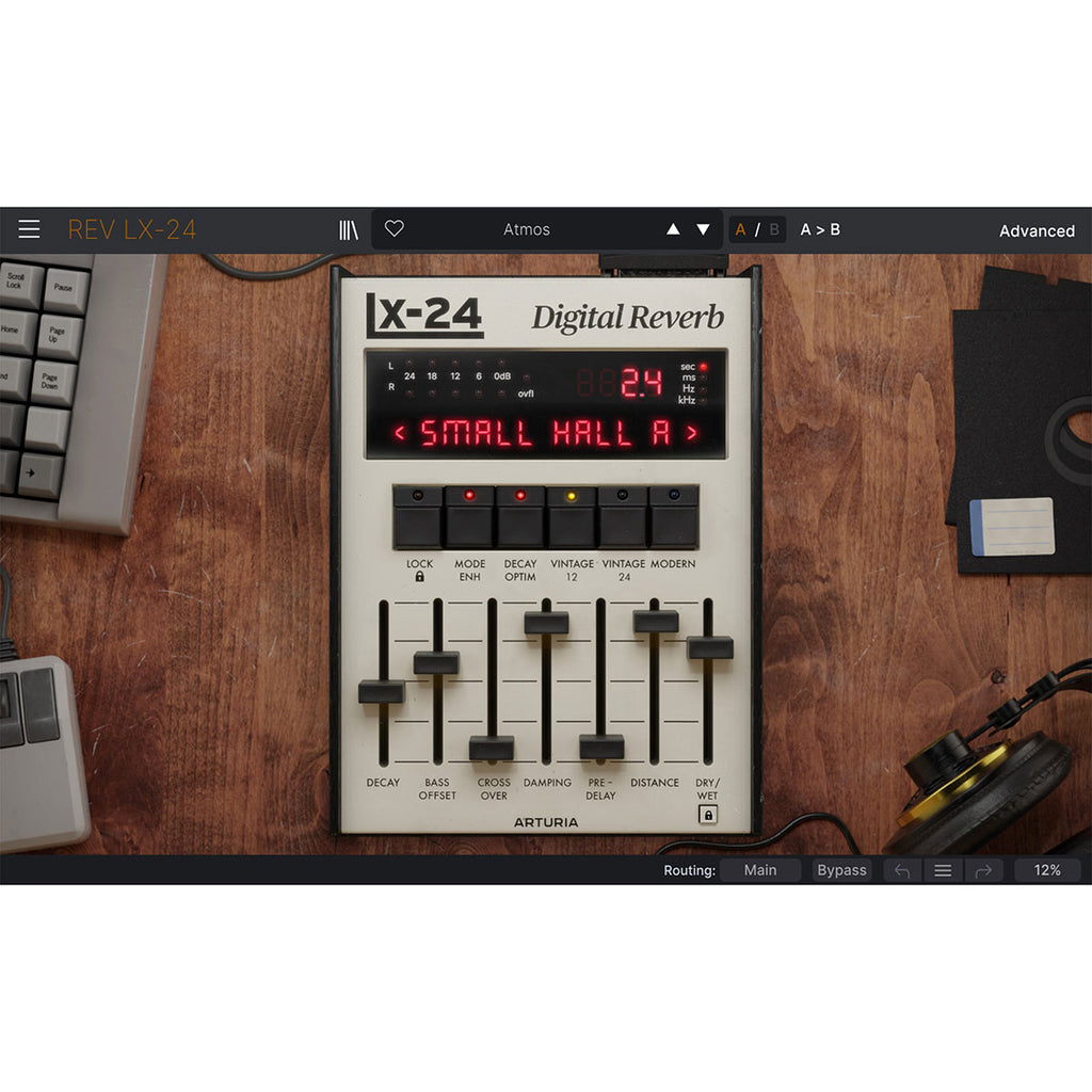 Arturia Rev LX-24 Retro Ambience Box - Elec Del