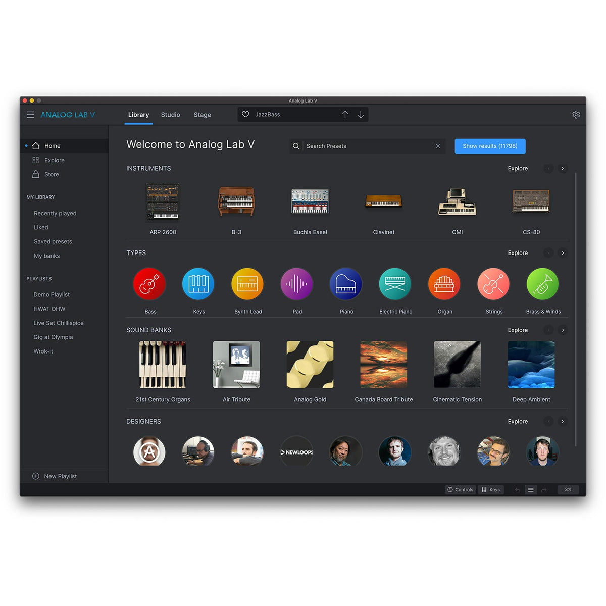 Arturia V Collection 8 Software Instrument Collection - Electronic Delivery