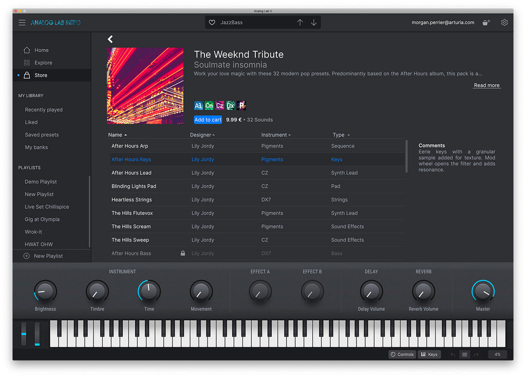 Arturia V Collection 11 Intro Software Instrument Bundle - Electronic Delivery