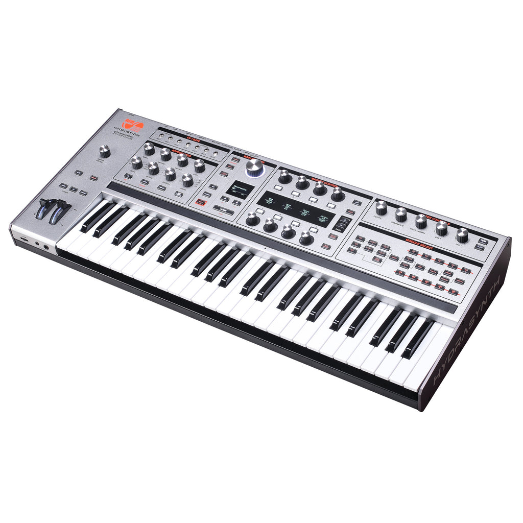 ASM Hydrasynth 49-Key Polyphonic Wave Morphing Synthesizer - Silver (Demo Deal)