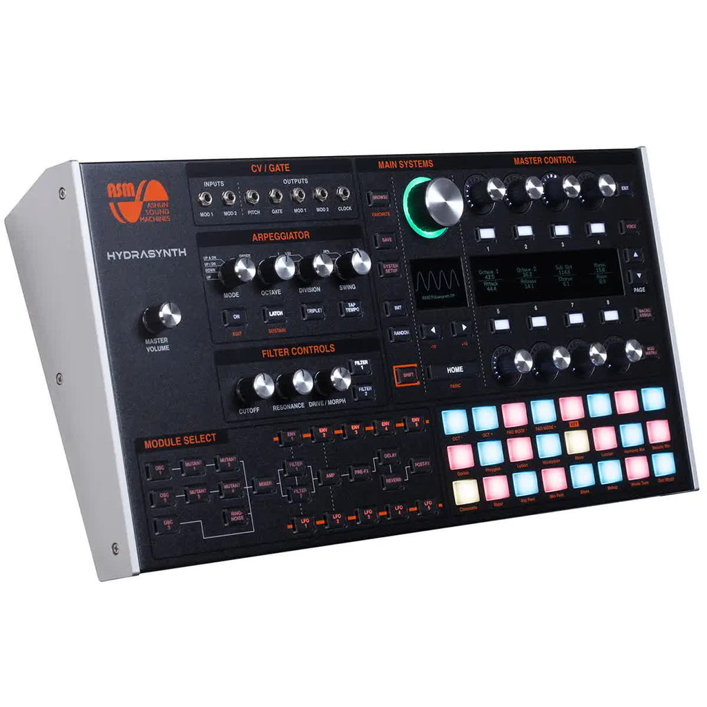 ASM Hydrasynth Desktop 8-Voice Polyphonic Wave Morphing Synthesizer